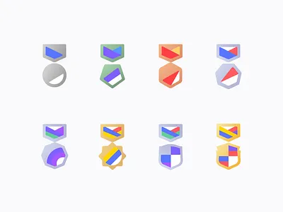 Badges badge icon level simple tags