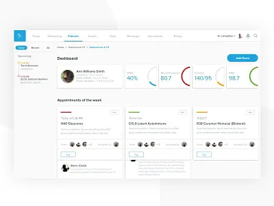 Dashboard abstract clean concept dashboard design figma healthcare sketch ui ux