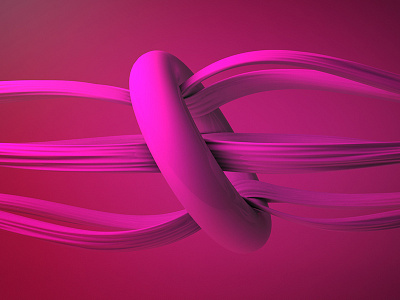 Torus Ribbons 3d cinema4d design