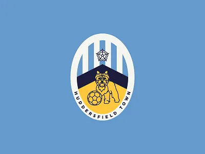 Huddersfield Town badge crest england football huddersfield logo soccer sports terrier