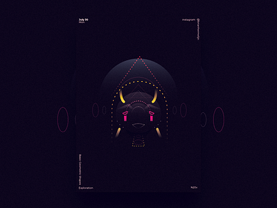 Basic Geometric Shapes Light Exploration - 20 color geometric lines red shapes sphere