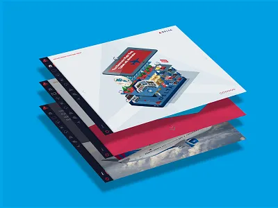 Delta Airlines Electronic Flight Bag airline app delta design illustration infographic interactive ipad layout navigation tablet ui