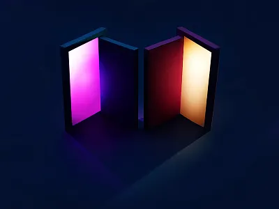 Choices choice doors manual focus paper illustration podcast
