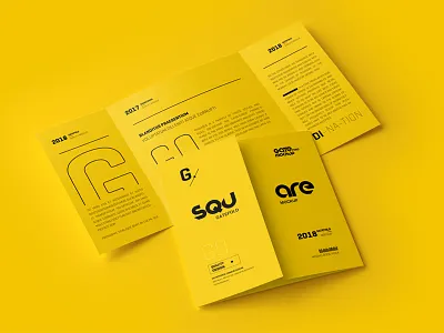 Square Gatefold Brochure Mockup brochure design gatefold graphic isolated mockup mockups presentation square template