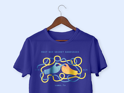 SaleMove TCP Shirt clothes cx goods hand handshake illustration print shirt swag tcp ui ux