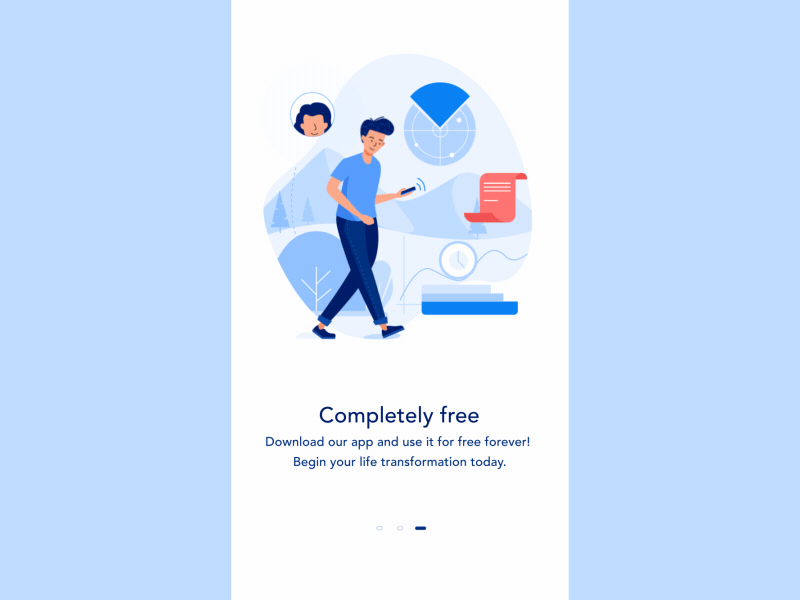 Finance App Animated Onboarding