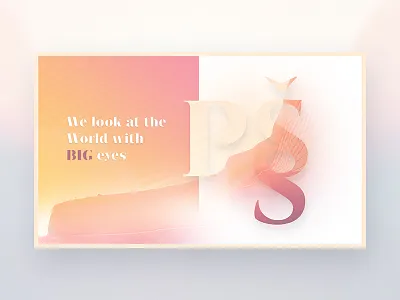 Header exploration dashboard header landing page logo minimal orange pink purple user interface web