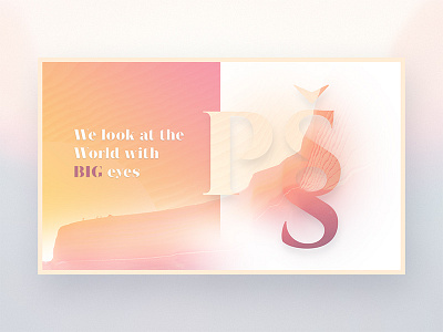 Header exploration dashboard header landing page logo minimal orange pink purple user interface web