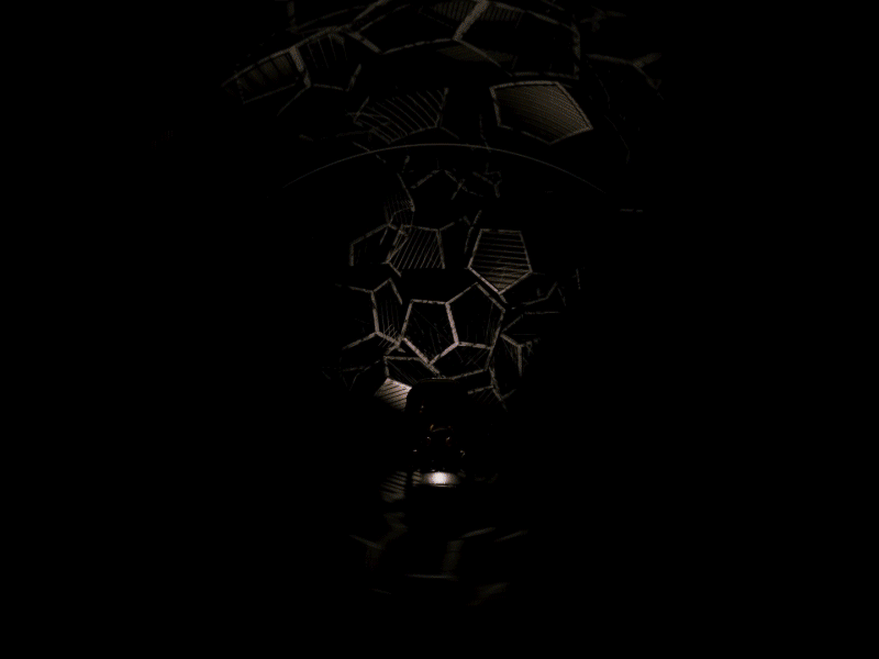 In.Pulse 2 black clone geometry gold jump lights motion projection pulse scenario sport suspense