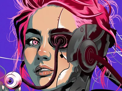 Future Humans alexanderwells art design folioart futuristic illustration