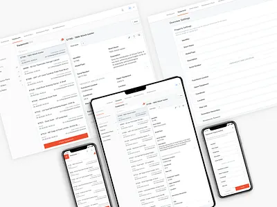 EAM Application UI Design eam eam tool ildiesign ildiko ignacz management management tool ui ui design ui pattern ux ux design