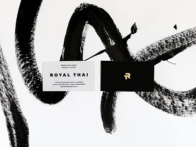 Silver abstract branding brandmark business cards foil gestural logo monogram packaging paint product texture