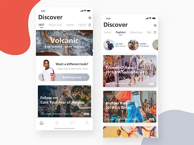 Live App app live ui video