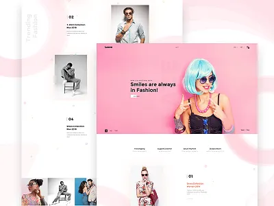 Fashionable clean clothes creative dress e commerce fashion minimal modern online store shop store typography cosmetic
