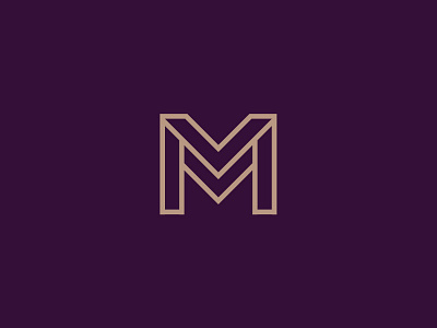 MM Monogram Concept brand identity branding classic logo logo logotype monogram