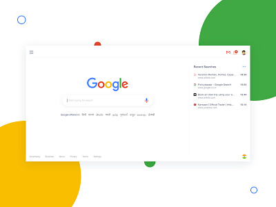 Google Search Redesign google search ui google ui design interaction design ui ux