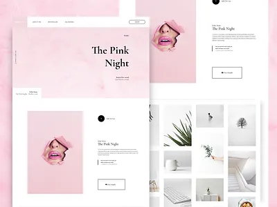 The Authors Detail-Page clean concept layout minimal simple ui ux web webdesign webpage website