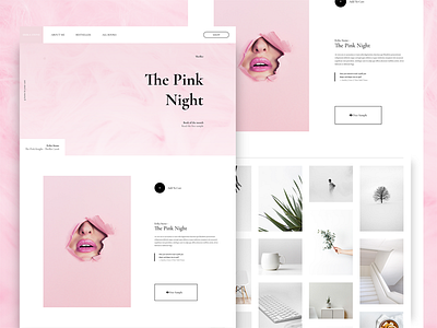 The Authors Detail-Page clean concept layout minimal simple ui ux web webdesign webpage website
