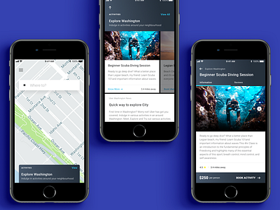 Uber Activities Concept cars commute driver location travel uber uber design ui ux
