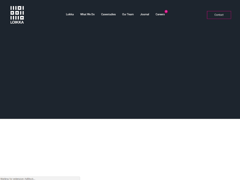 Loikka - Animated Page animation code gif gradient icons illustration landing programming site startup tech terminal