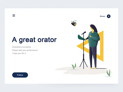 A Great Orator 1 illustration