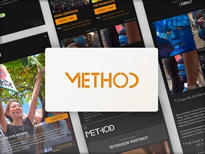 Method Website UI WCAG 2.0 Compliant (tablet version) accessibility cms elegant mobile responsive design typography ui ux wcag web design wordpress
