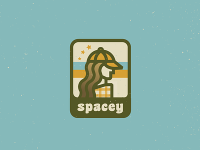 ~ s p a c e y ~ adventure badge explore explorer girl groovy spacey