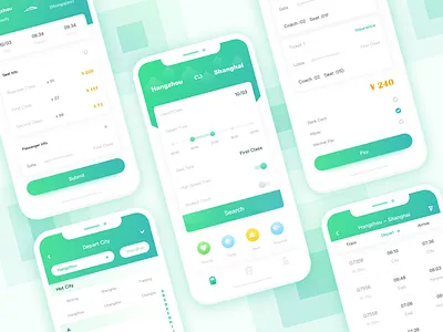 Train Reservation Pages