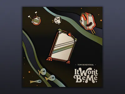 Tom Rosenthal 'It Won't Be Me' Official Music Video character kaleidoscope music video retro surreal