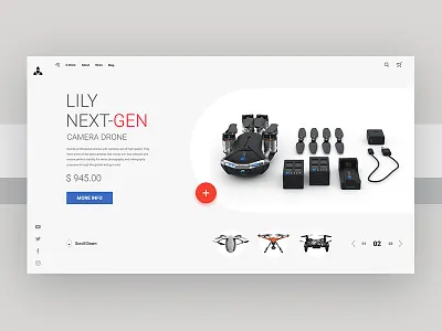 Drones application clean dashboard design drones ui ux web web design