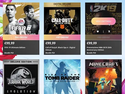 PlayStation Store Redesign concept design detail easports fifa gaming homepage interaction nba playstation selection sony