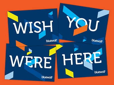 Marketing materials postcard web banner