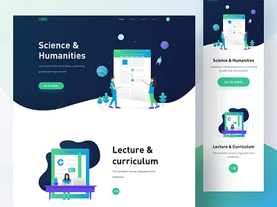 Youth official website aviation children home illustration sky stars ui web youngsters