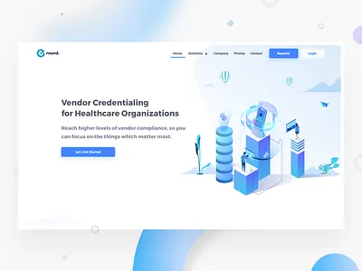 Healthcare Case study building case study device health hospital icons illustration isometric ui user interface ux web design