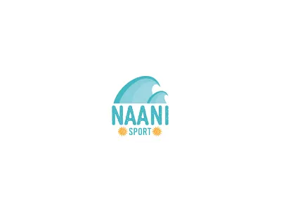 Logo for Naani hawaii logo sport waves