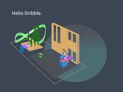 Floating scenarios digital concept environment design ux