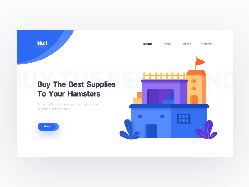 A hamster's shop 2d color design gif girl illustrate illustration web