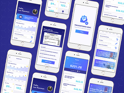 Pharmacy Co-pay Concept app concept copay design health pharmacy uiux