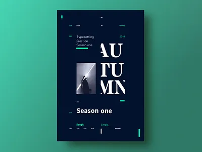 Grid layout 01 color format typesetting