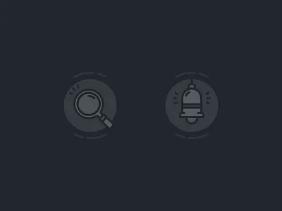 [Freebie] Empty States - 2 dark empty state free freebie icon illustration ios line monochrome outline