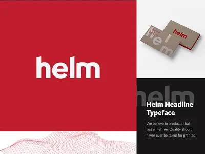 Helm Branding architecture branding business cards construction design ecuador graphic design habiqo habitat logo print quito