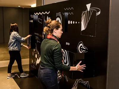 Hack Week 2018: Void dropbox fabrication hack week installation interactive void