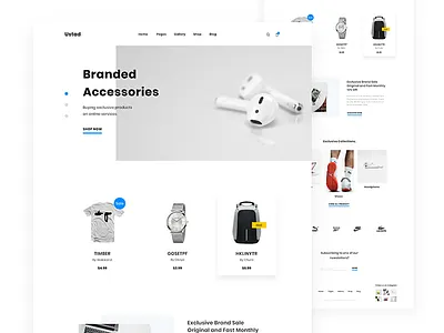 Shopify Website cart catalog e commerce ecommerce product responsive shop shopify store ui ux website