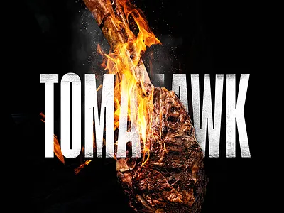 BBQ Typosafari bbq beef black fire irish knox photography tomahawk typo