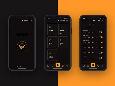 Smart Home application design figma smart home ui ux web web design