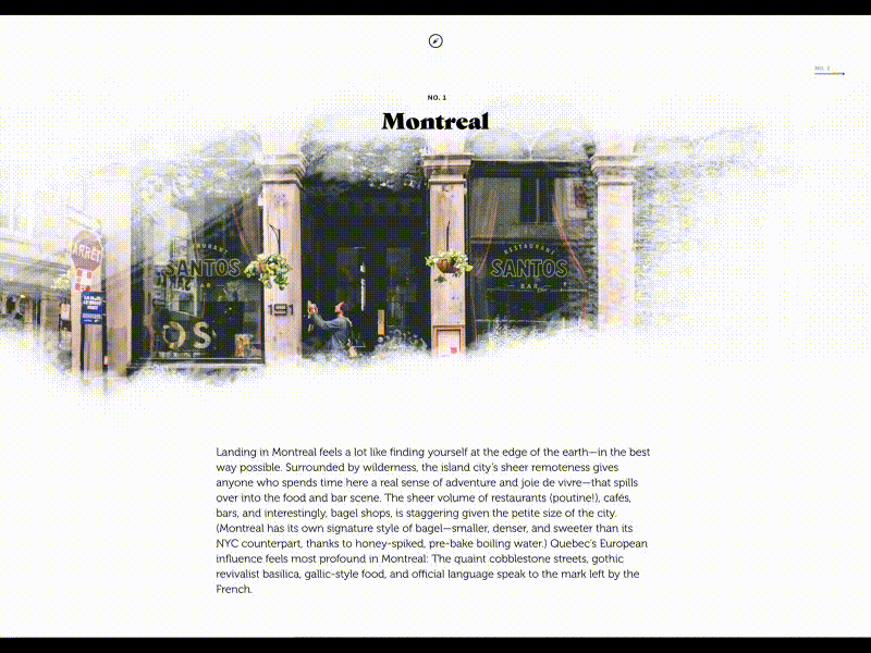 Travel Journal blog journal modern prototype travel web whimsical