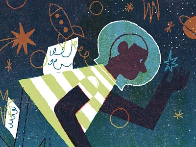 Agent of Imagination illustration poetry scifi