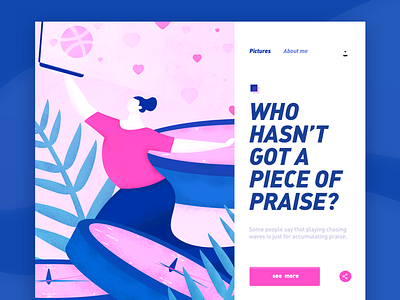 who hasn`t got a piece of praise colors graphic illustration illustrations poster vector