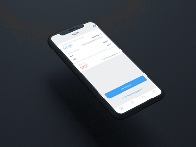 Renters app account apartment app fintech mobile profile rent transaction ui ux