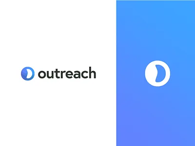 Outreach Logo brand logo branding color design gradient logo logo concept logo design logos modern design